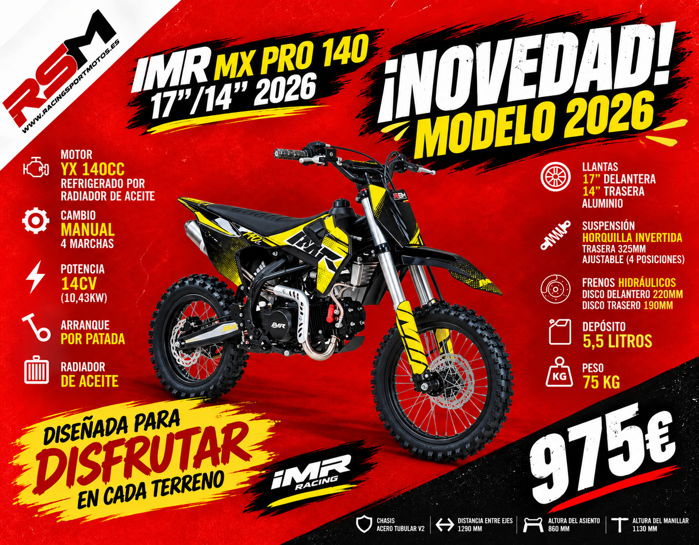 IMR MX PRO 140 2026